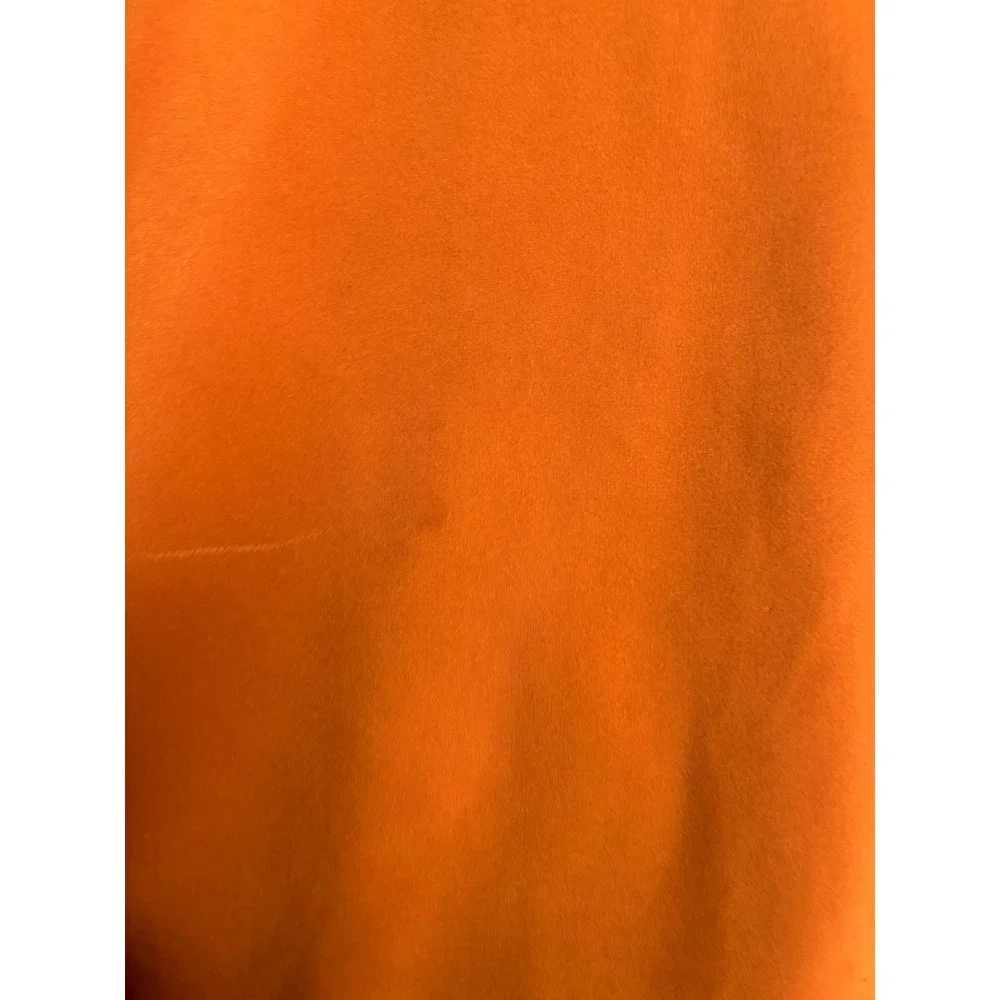 The North Face Apex Softshell Jacket Mens Orange Full Zip Fleece Lined 7737